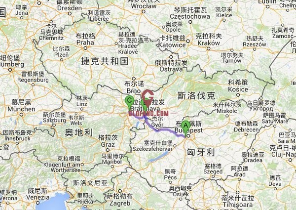 斯洛伐克地图