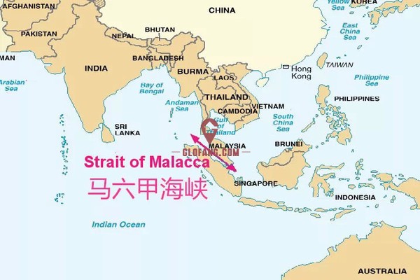 马六甲海峡位于