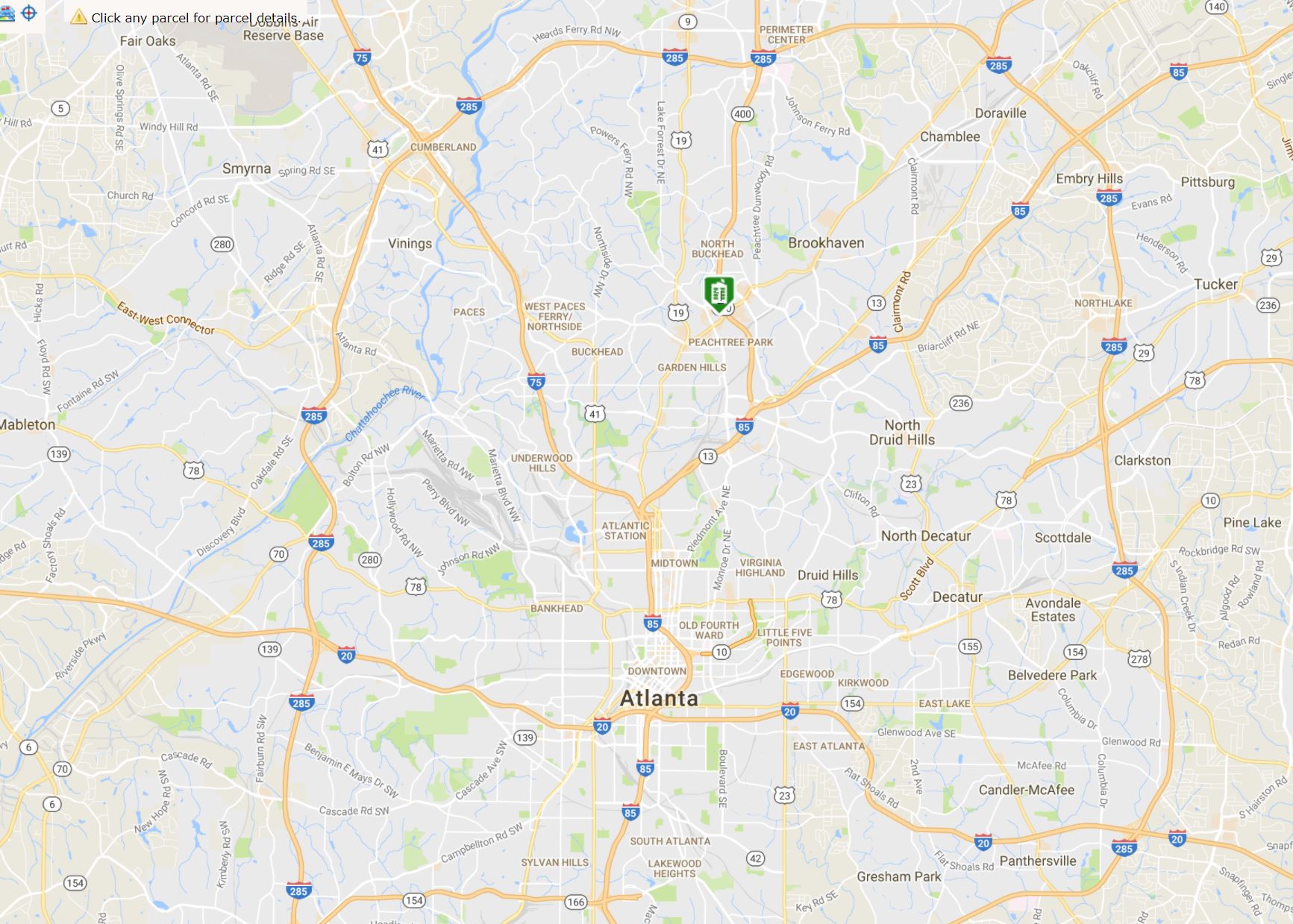 亚特兰大buckhead1卧1卫高级公寓