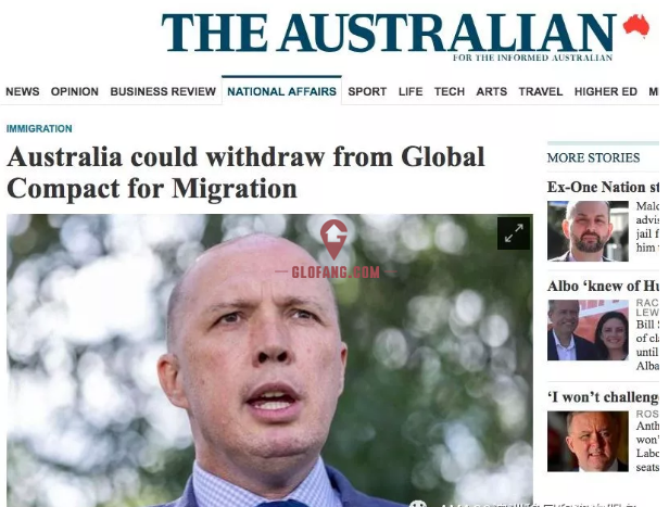 澳洲考虑退出“全球移民协议”，不要太担心，这里的“移民”指的不是你