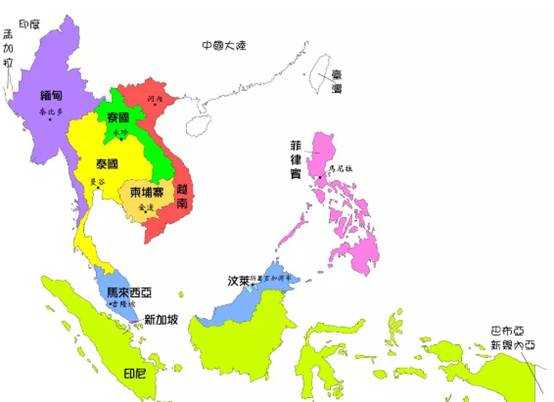 5 小时经济圈 柬埔寨位于东南亚十国的正中心位置,从柬埔寨飞往周边