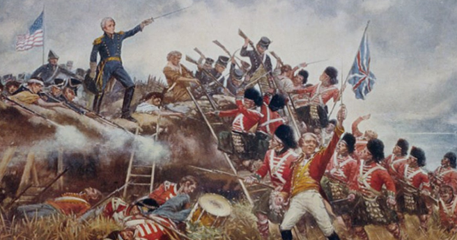 但英国与美国的战争以约克镇战役(battle of yorktown)告终