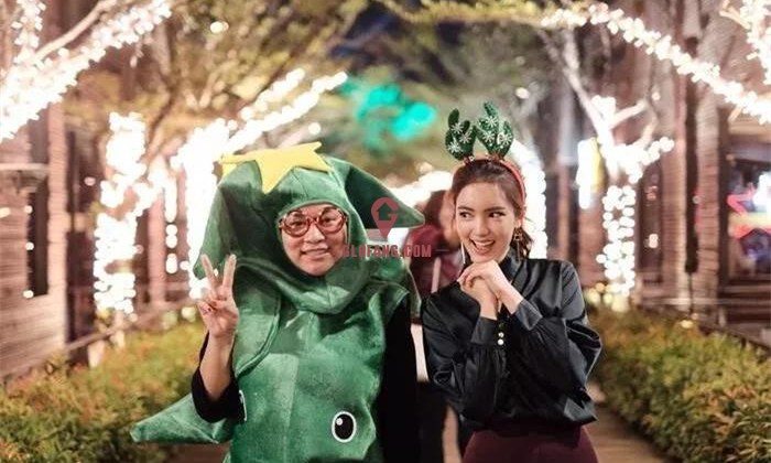 泰国女星bella生日男友weir怎能缺席