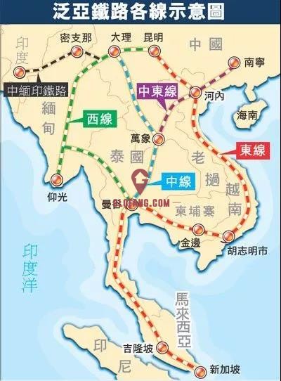 此外,泰国东部经济走廊计划中曼谷至罗勇府的高铁通车后,曼谷到达