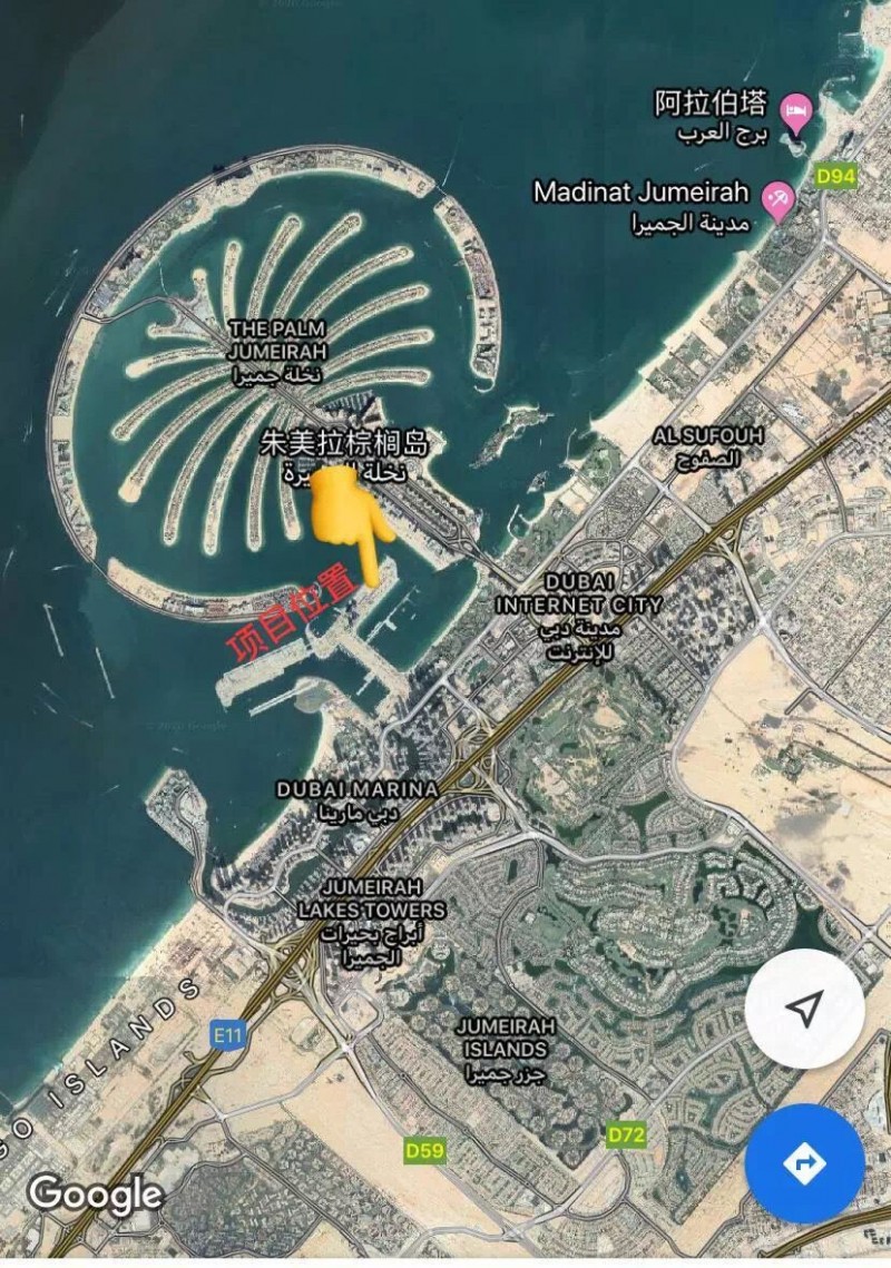 迪拜棕榈岛emaar伊玛尔滨海新区打造宁静奢华的海景住宅