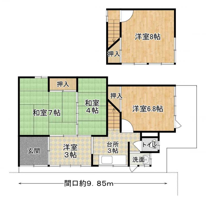 日本京都市一户建别墅自住日式和风