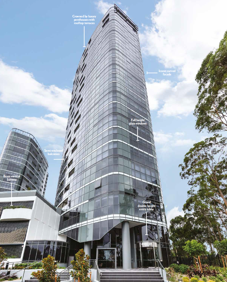 悉尼奥林匹克公园地标型超高层住宅