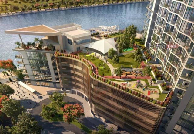 迪拜房产:迪拜学区房,首霸心领地,WAVES浪花公馆,运河景,编号48660