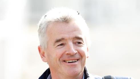 LIVERPOOL, UNITED KINGDOM - APRIL 06: (EMBARGOED FOR PUBLICATION IN UK NEWSPAPERS UNTIL 24 HOURS AFTER CREATE DATE AND TIME) Michael O'Leary attends day 3 'Grand National Day' of The Randox Health Grand National Festival at Aintree Racecourse on April 6, 2019 in Liverpool, England. (Photo by Max Mumby/Indigo/Getty Images)