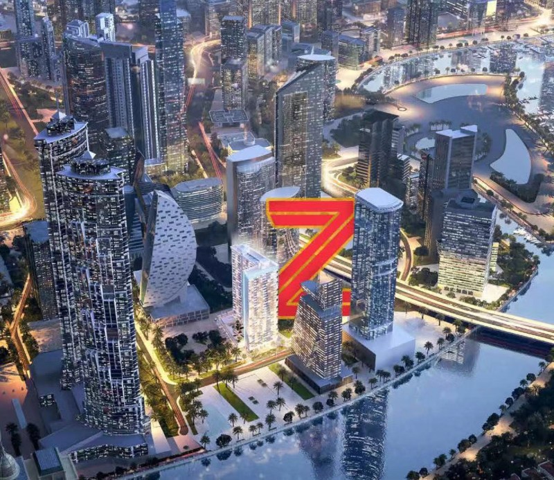迪拜房产投资 市中心首付12万买一房商务港，编号49042