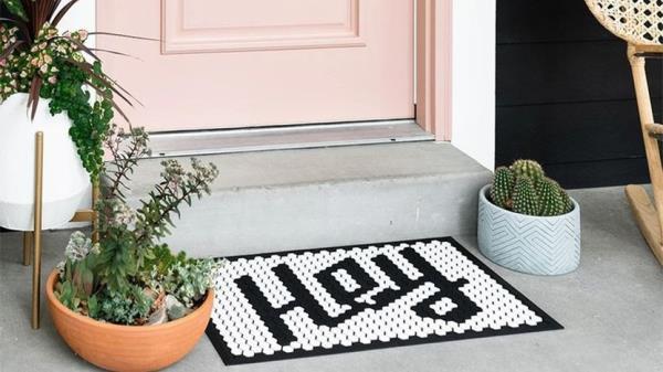 5 Chic Welcome Mats To Keep Your House Clean All Year-Round