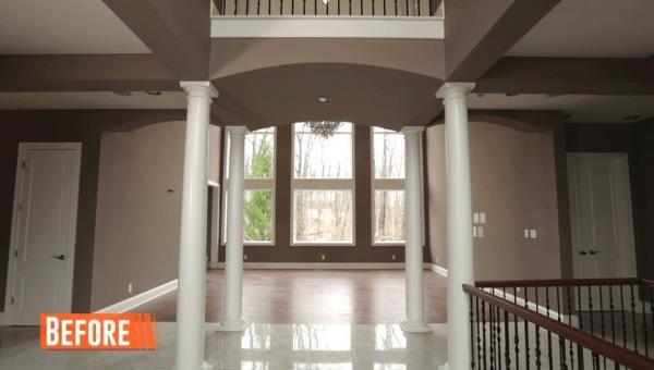 Dated interior pilars