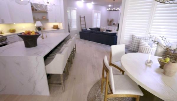 Wood flooring throughout the whole house