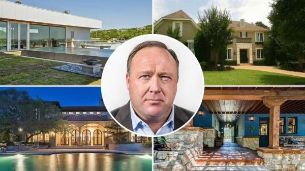 The Texas Homes of Disgraced Conspiracy Theorist Alex Jones