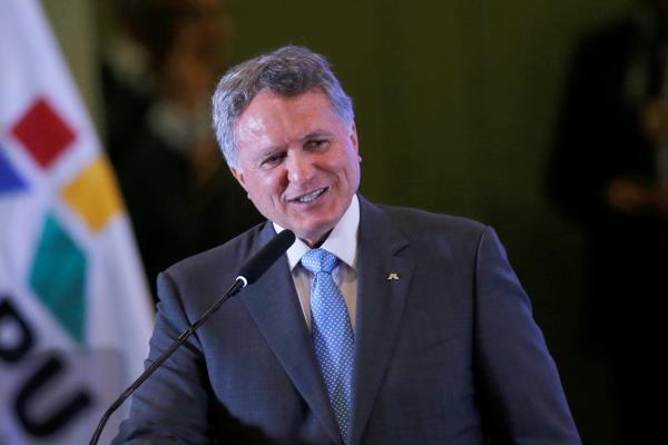 Inauguration ceremony of the new Brazilian director of the Itaipu hydroelectric dam, in Brasilia