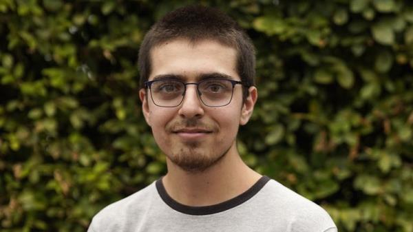 Aaran Freemantle, 19, who is going to study medicine at Southampton, poses for photograph at Peter Symonds College, Winchester, Hampshire. Picture date: Thursday August 18, 2022.

