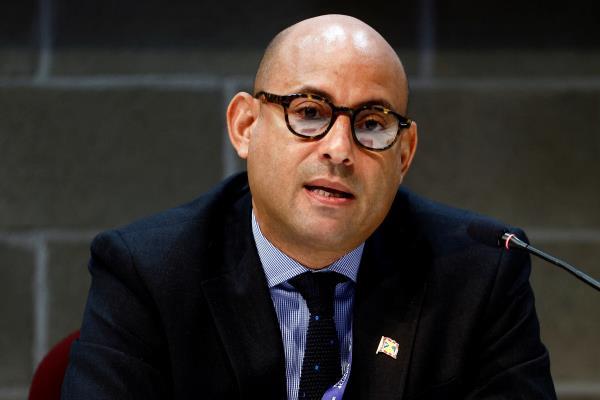 News conference during pre-COP26 climate meeting in Milan