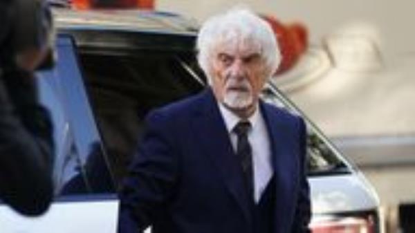 Former Formula One boss Bernie Ecclestone arriving at Westminster Magistrates' Court, London, where he is charged with fraud by false representation over an alleged failure to declare GBP 400 million of overseas assets to the Government between July 13, 2013 and October 5, 2016. Picture date: Monday August 22, 2022.

