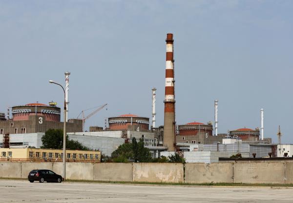 Zaporizhzhia Nuclear Power Plant near Enerhodar