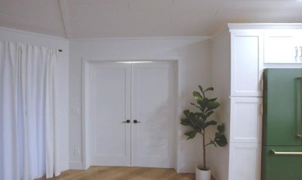 New door to the primary suite