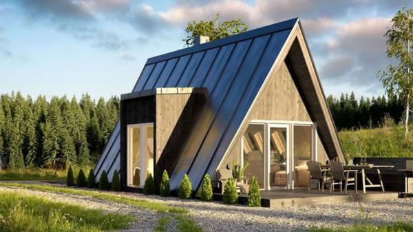 Steeply Slanted and Wonderfully Rustic: How Much Does It Cost To Build a Trendy A-frame Home?