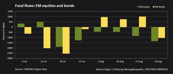 Fund flows: EM equities and bonds