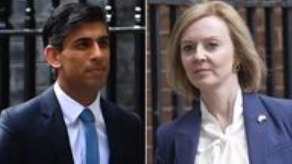 Rishi Sunak and Liz Truss