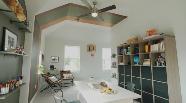 New playroom with lots of storage