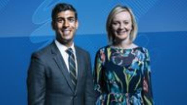 Rishi Sunak and Liz Truss