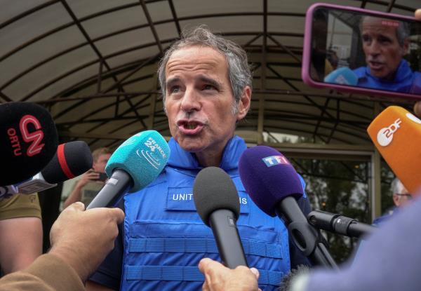 International Atomic Energy Agency (IAEA) mission departs for visit to Zaporizhzhia nuclear power plant in Zaporizhzhia