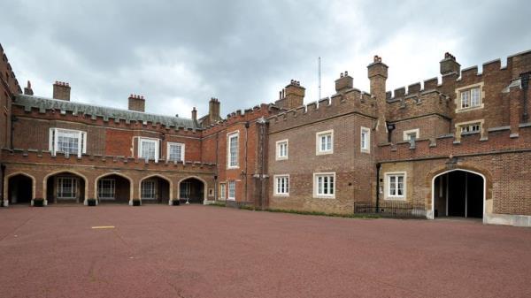 File photo dated 20/10/2014 of a general view of Friary Court at St James's Palace, in central London, where the Accession Council will meet following the death of Queen Elizabeth II and the balcony from where the Principal Proclamation will be read out. Although Charles has automatically become King on the death of his mother, he will be formally proclaimed as monarch at a historic Accession Council which is usually convened at St James's Palace in London within 24 hours of the death of a sover