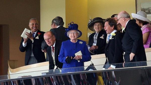 Queen Elizabeth II watching as her horse Free Agent, ridden by Richard Hughes, wins the Chesham Stakes at Ascot Racecourse, Berkshire. Horses, like dogs, were the Queen's lifelong love and she had an incredible knowledge of breeding and bloodlines. Whether it was racing thoroughbreds or ponies, she showed an unfailing interest. Issue date: Thursday September 8, 2022.