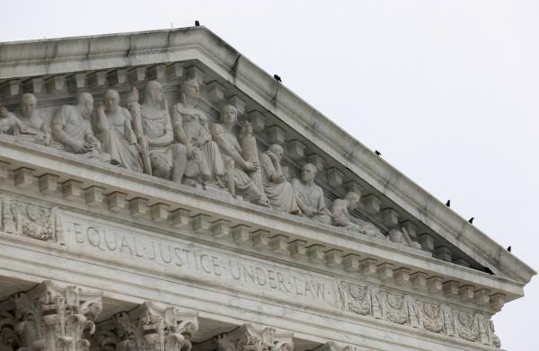 The U.S. Supreme Court is seen in Washington