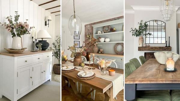All the Fall Feels: 5 Inexpensive Ways To Redecorate Your Dining Room This Autumn
