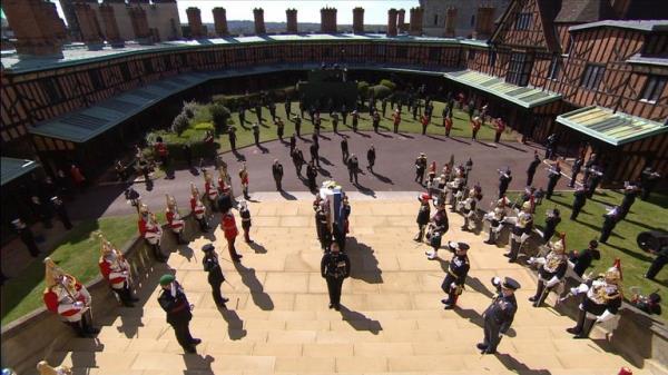 The Duke of Edinburgh was laid to rest at St George's Chapel