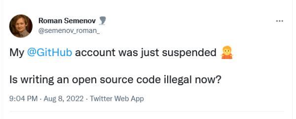 Roman semenov tornado cash dev sanctioned GitHub