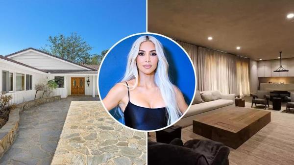 Kim Kardashian Reportedly Lists Her Calabasas Condo (Again) and Hidden Hills Home
