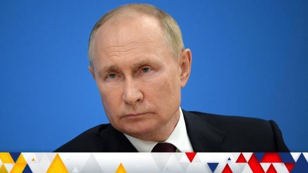 Russian President Vladimir Putin conducts an open lesson on Knowledge Day in Kaliningrad, Russia September 1, 2022. Sputnik/Alexey Maishev/Pool via REUTERS ATTENTION EDITORS - THIS IMAGE WAS PROVIDED BY A THIRD PARTY.