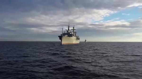 Russia's military drills in the Chukchi Sea