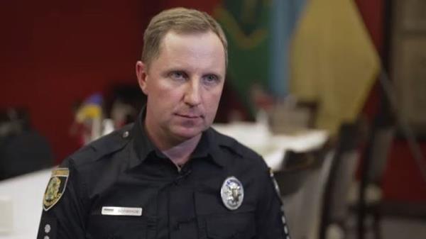 Serhii Bolvinov, the chief police investigator for Kharkiv region