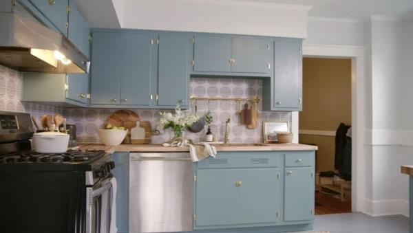 Remodeled rental kitchen