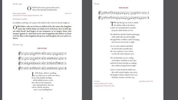 Excerpts from the order of service for the Queen's state funeral