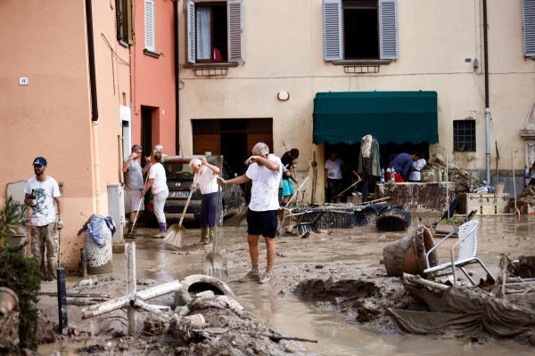 Flash floods hit Italy's Marche region