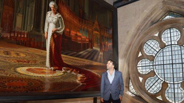 Artist Ralph Heimans painted the Queen for her Diamond Jubilee