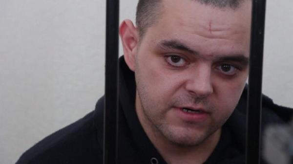 Aiden Aslin, 28, was sentenced to death in a trial in the Russian-backed Donetsk People's Republic. Mr Aslin was fighting in the Ukrainian army and surrendered in Mariupol. Pic: AP