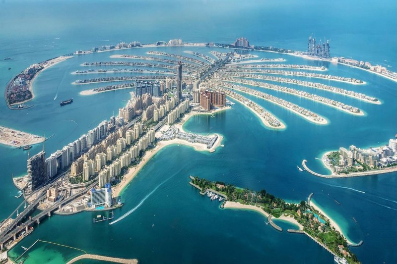 迪拜房产投资，迪拜海景房，迪拜棕榈岛，整层海景房出售，编号50156