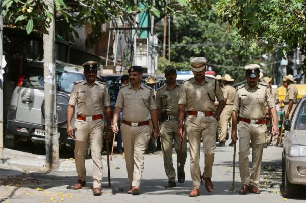 Indian police officers