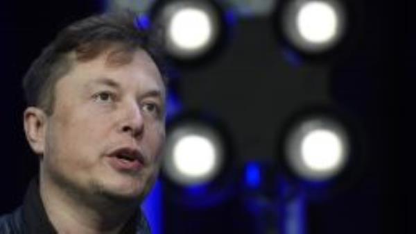 Tesla and SpaceX Chief Executive Officer Elon Musk speaks at the SATELLITE Conference and Exhibition in Washington on March 9, 2020. 