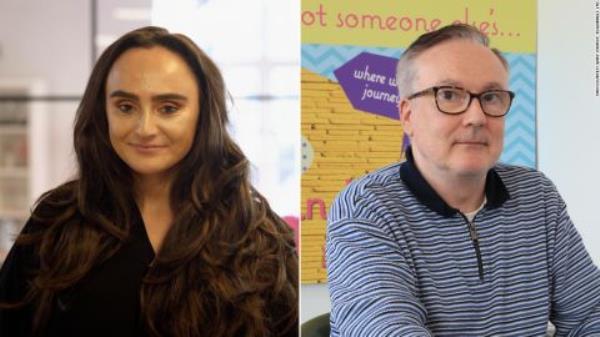 Samantha Losey, managing director of Unity, and Gary Conroy, founder and CEO of 5 Squirrels, both had their companies join the program. 