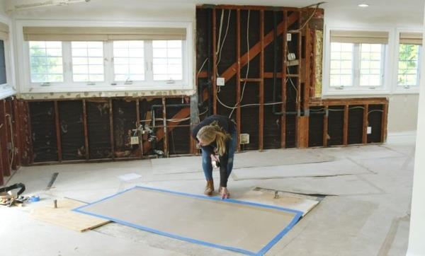 Roth repositions the island template.